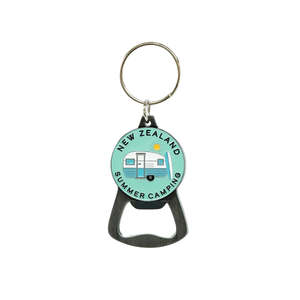 Moana Rd Summer Camping - Keyring/Bottle Opener