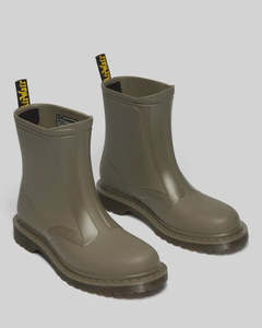 Footwear: Dr Martens Rain Boot - Olive