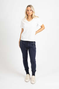 Federation Womens Escape Trackie - Navy
