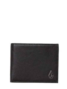 Volcom Slim Stone Wallet - Black