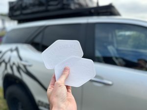 Products: Clear sticker pack - Overland New Zealand