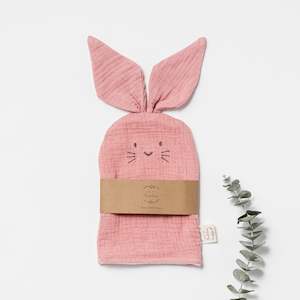 Wash Cloths Wash Gloves: Bunny Wash Glove Shell Pink