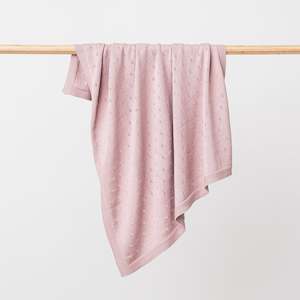 Heirloom Blankets: Marley Blanket in Dusk