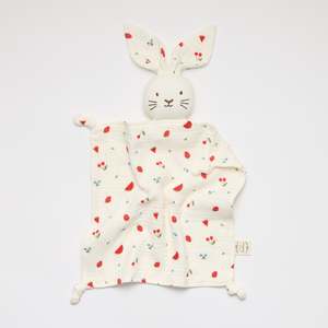 Organic Muslin Bunny Lovey - Sweet Pickings