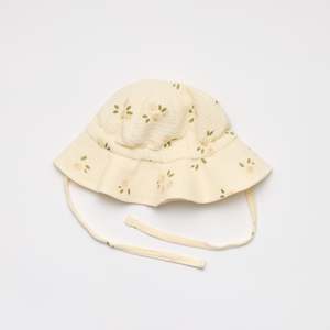 New: Organic Muslin Hat - Daisy
