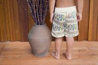 Swimwear - Over the Ocean: Three Little Trees Feather Boardies
