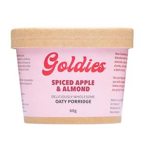 Goldies Spiced Apple & Almond Oaty Porridge