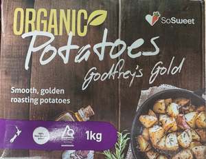 Potatoes: Potatoes - Godfrey's Gold 1kg (ORGANIC)