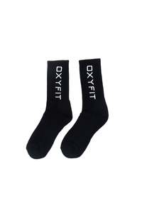 Oxyfit Unisex Crew Socks (2 Pairs)