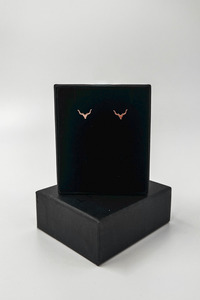 Accessories: Rose Gold Ox Studs | Limited Edition - Unisex