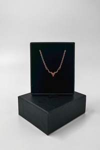 Accessories: Rose Gold Ox Chain Necklace | Limited Edition - Unisex