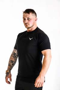 Mens T Shirts: Mens Icon T-Shirt - True Black