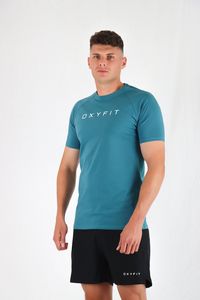 Mens T Shirts: Mens Icon T-Shirt - Turquoise