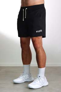 Mens Shorts: Oxyfit Mens Mesh Shorts - Black