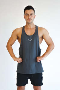 Oxyfit Mens Focus Stringer - Concrete Blue