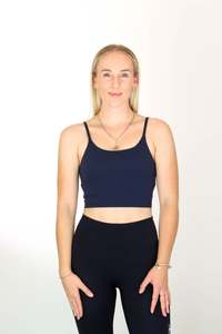 Oxyfit Desire Crop - Midnight Blue