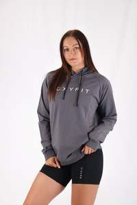 Womens Hoodies Sweaters: Womens Loyalty Hoodie - Shadow Grey