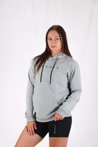 Womens Loyalty Hoodie - Pebble Grey