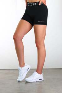 Womens Shorts: OxyElite Stealth Shorts - True Black