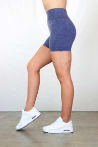 Women's Seamless Adapt Shorts - Pastel Blue