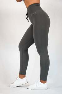 Hype Ribbed Tights - Stone