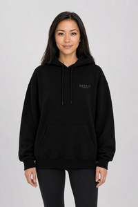 Oxyfit Track Hoodie - True Black