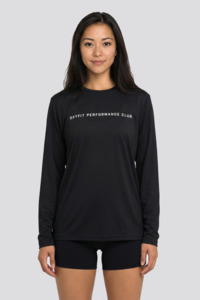 Womens Endure Long Sleeve - Opal Black
