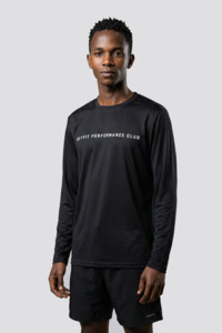 Mens Endure Long Sleeve - Opal Black