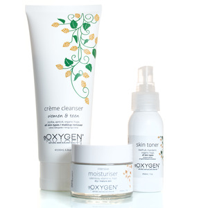Oxygen Skincare | Skincare Pack for Dry and Mature Skin | Creme Cleanser, Intens&hellip;