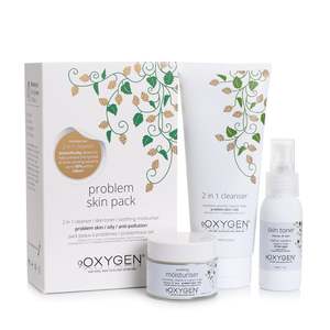 Oxygen Skincare | Teen & Tween Problem Pack, Skincare Trio