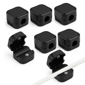 6 Pack Magnetic Cable Clips, Cord Organizer, Adhesive Desk Cable Manag - Ozee be&hellip;