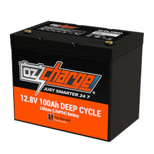 Caravan Batteries: 12V 100Ah Lithium LifePO4 Deep Cycle Battery
