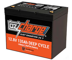 Caravan Batteries: 12V 135Ah Lithium LifePO4 Deep Cycle Battery