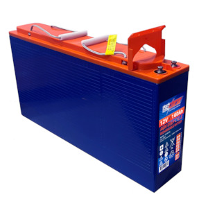 Caravan Batteries: 12V 160Ah AGM Slim Front Access Deep-Cycle Battery