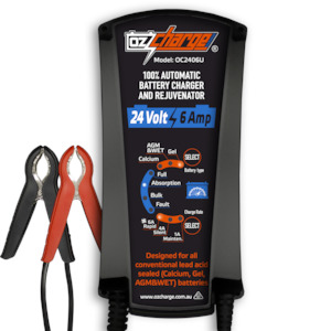 Black Friday Sale: 24V 6A Battery Charger and Maintainer