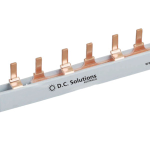 2 Phase Busbar 63A 1.0 Metre Long