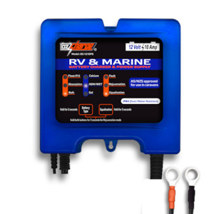 Marine: 12V 10A Battery Charger, Maintainer and Power Supply