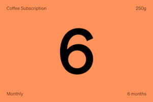 PREPAID MONTHLY IN MY MUG SUBSCRIPTION - 6 MONTHS