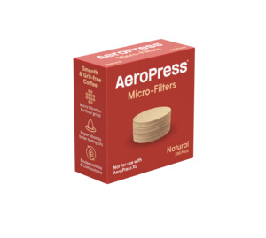 Kit: AeroPress 200 Count Micro Filters - Natural