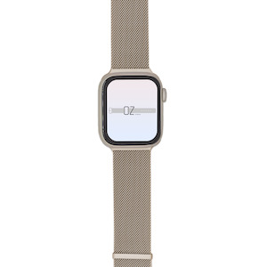 Starlight Milanese Loop Apple Watch Band