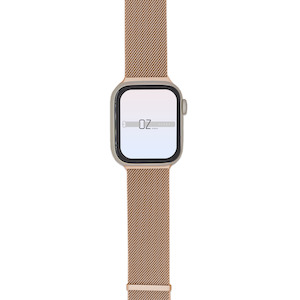 Apple Watch: Rose Gold Milanese Loop Apple Watch Band