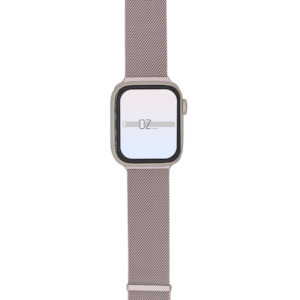 Apple Watch: Rose Pink Milanese Loop Apple Watch Band
