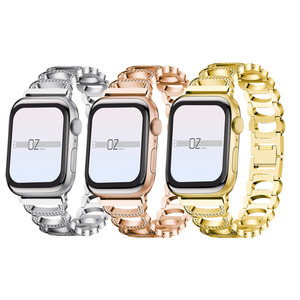 Stainless Apple Watch: Halo Bracelet Apple Watch Band