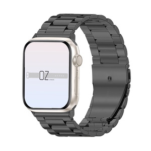 Stainless Apple Watch: Space Grey Classic Stainless Steel Apple Watch Band