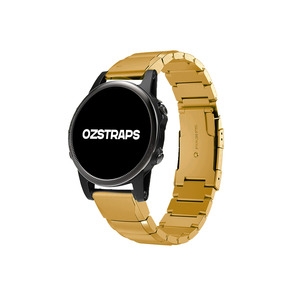 Gold Ceramic Stainless Steel Garmin Fenix 6X / 7X / 8 (51MM) Band