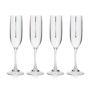 Tritan Champagne Flute 145ml 4 Pack