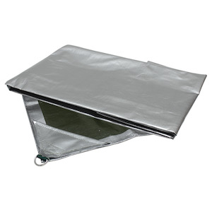 Camping Accessories: Ultrarig XHD Poly Tarp 8x10 (2.34x2.95M)
