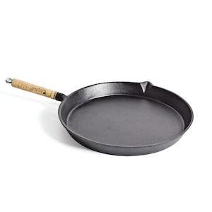 Campfire: Round Frying pan - Solid Handle 30cm