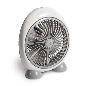 Power Electrical: Aerobreeze Lithium Powered 17cm Fan