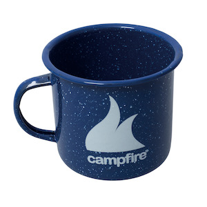 Gifts Under 20: 9cm Enamel Mug - Navy